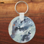 Polyphonic Zee - blauw Sleutelhanger (Voorkant)