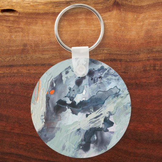 Polyphonic Zee - blauw Sleutelhanger (Voorkant)