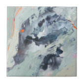 Polyphonic Zee - blauw Tegeltje (Voorkant)