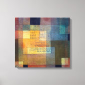 Polyphonische architectuur | Paul Klee | Canvas Afdruk (Voorkant)