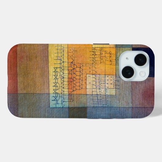 Polyphonische architectuur | Paul Klee | Case-Mate iPhone Case (Achterkant (horizontaal))