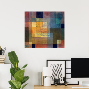 Polyphonische architectuur   Paul Klee   Poster