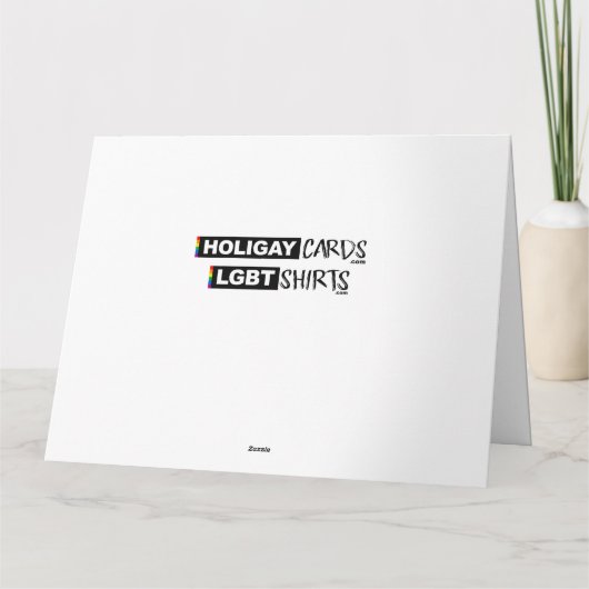 Polyseksuele geaardste vlag kaart (Achterkant)