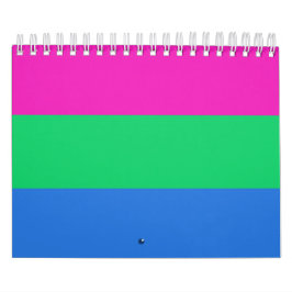 Polyseksuele geaardste vlag kalender