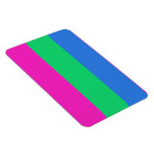 Polyseksuele geaardste vlag magneet (Rechterzijde)