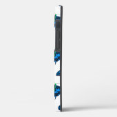 Polyseksuele geaardste vlag Swallowtail Butterfly Case-Mate iPhone Case (Achterkant / Links)