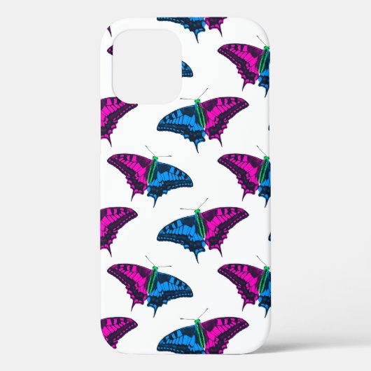 Polyseksuele geaardste vlag Swallowtail Butterfly Case-Mate iPhone Case (Achterkant)