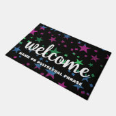 Polyseksuele glittersterren One Love All zijn welk Deurmat (Schuin)