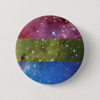 Polyseksuele neusvlaggenpen ronde button 5,7 cm