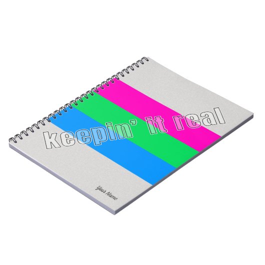 Polyseksuele Pride Notitieboek (Linkerzijde)