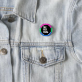 Polyseksuele Pride Ronde Button 3,2 Cm (In situ)