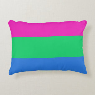 Polyseksuele Pride Vlag Accent Kussen