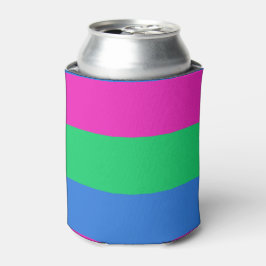 Polyseksuele Pride Vlag Blikjeskoeler