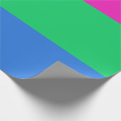 Polyseksuele Pride Vlag Cadeaupapier (Hoek)