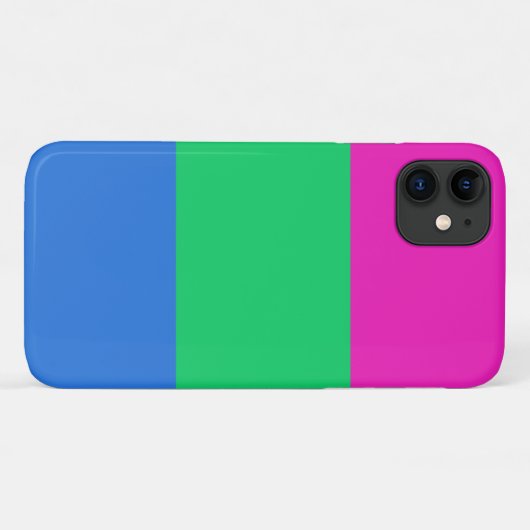 Polyseksuele Pride Vlag Case-Mate iPhone Case (Achterkant (horizontaal))