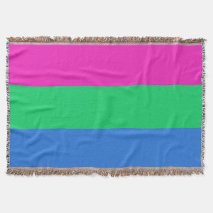 Polyseksuele Pride Vlag Deken