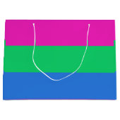 Polyseksuele Pride Vlag Groot Cadeauzakje (Voorkant)