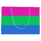 Polyseksuele Pride Vlag Groot Cadeauzakje (Achterkant)