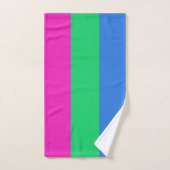 Polyseksuele Pride Vlag Handdoek (Handdoek)