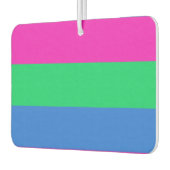 Polyseksuele Pride Vlag Luchtverfrisser (Links)