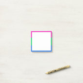 Polyseksuele Pride Vlag Post-it® Notes (Op bureau)