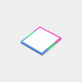 Polyseksuele Pride Vlag Post-it® Notes (Schuin)