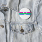 Polyseksuele Pride Vlag Ronde Button 5,7 Cm (In situ)