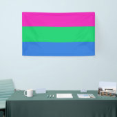 Polyseksuele Pride Vlag Spandoek (Beurs)