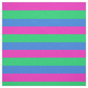Polyseksuele Pride Vlag Stof