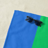 Polyseksuele Pride Vlag Strandlaken (In situ)