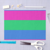 Polyseksuele Pride Vlag Tissuepapier (Craft)