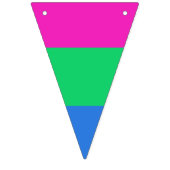 Polyseksuele Pride Vlag Vlaggetjes (Tweede vlag)