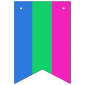 Polyseksuele Pride Vlag Vlaggetjes (Eerste vlag)