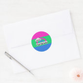 POLYSEKSUELE REGENBOOG STICKER (Envelop)