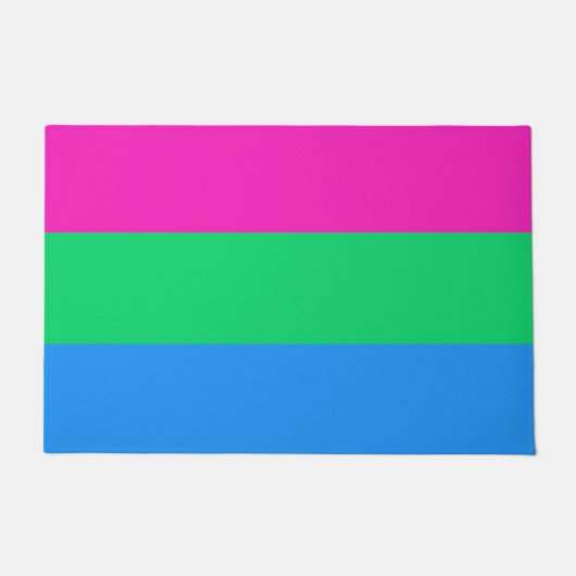 Polyseksuele vlag deurmat (Voorkant)