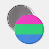 Polyseksuele Vlag Magneet (Voorkant / Achterkant)
