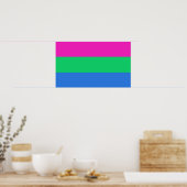 Polyseksuele Vlag Poster (Keuken)