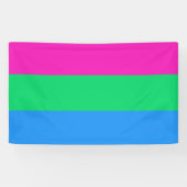 Polysexual Flag Spandoek (Horizontaal)