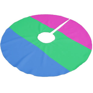 Polysexual Pride Vlag Kerstboom Rok