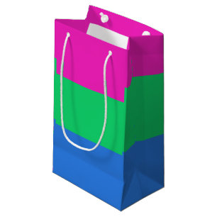 Polysexual Pride Vlag Klein Cadeauzakje