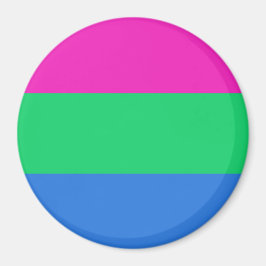 Polysexual Pride Vlag Magneet