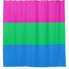 Polysexual Vlag Douchegordijn