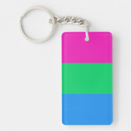 Polysexual Vlag Sleutelhanger