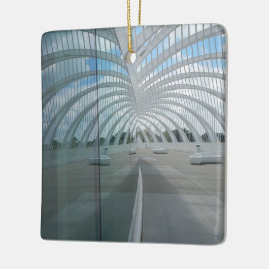 Polytechnische versiering van Florida Keramisch Ornament (Links)