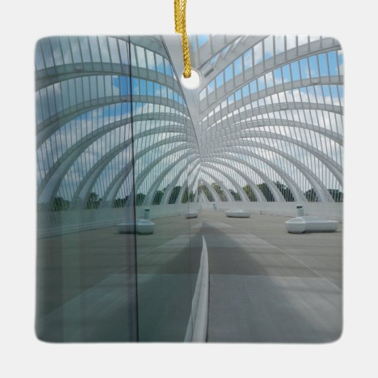 Polytechnische versiering van Florida Keramisch Ornament (Voorkant)