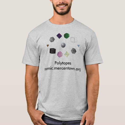 Polytopes Gast T-shirt (Voorkant)