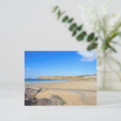 Polzeath in Cornwall Briefkaart (Staand voorkant)
