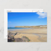 Polzeath in Cornwall Briefkaart (Voorkant / Achterkant)