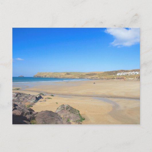 Polzeath in Cornwall Briefkaart (Voorkant)