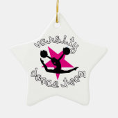 Pom Dance-team Keramisch Ornament (Voorkant)